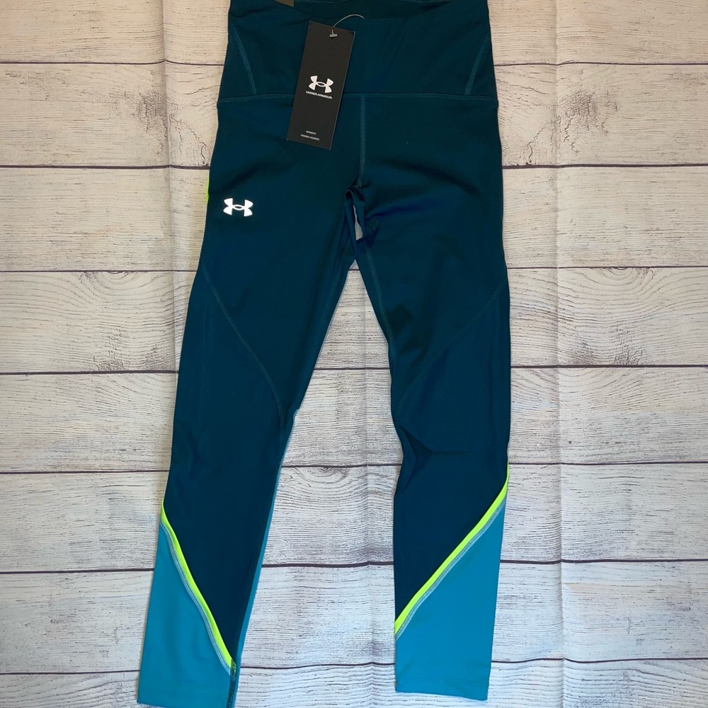 NWT Under Armour Women's Fly Fast 2.0 Mesh 7/8 Tights
